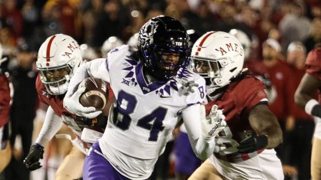 TCU wide receiver Warren Thompson
